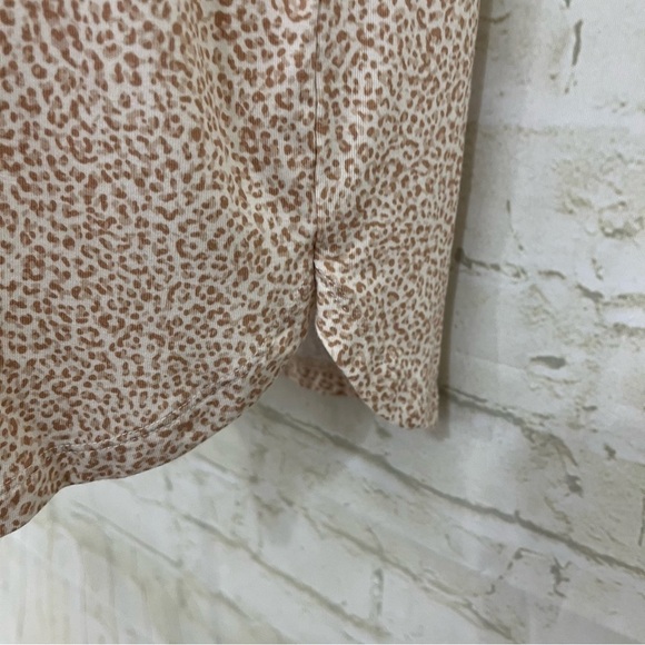 Awhile Tan Animal Print Night Sleep Gown Stitch Fix - Picture 3 of 12